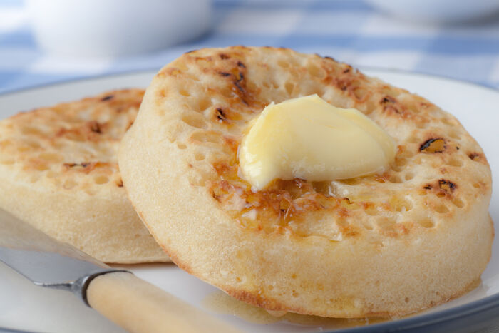 Aunty Florence's crumpets