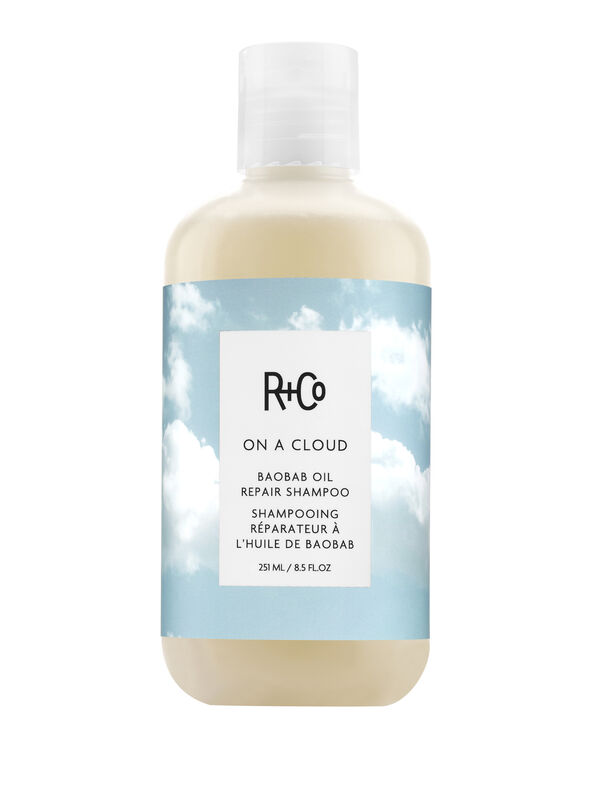 R+Co On a Cloud Baobab Oil Repair Shampoo, €36