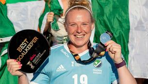 <p>Ireland's Ayeisha McFerran was also named the Best Goalkeeper of the 2018 World Cup </p>