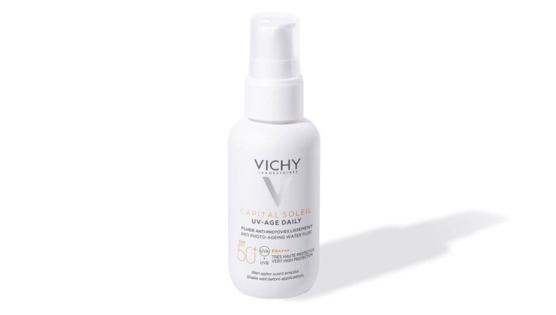 Vichy Capital Soleil UV Age Daily SPF50 €22 @ pharmacies nationwide Vichy Capital Soleil UV Age Daily SPF50 €22 @ pharmacies nationwide