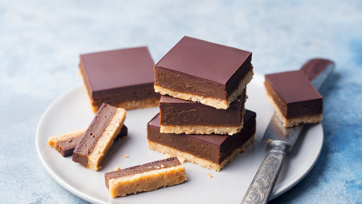 Florrie’s chocolate and toffee squares