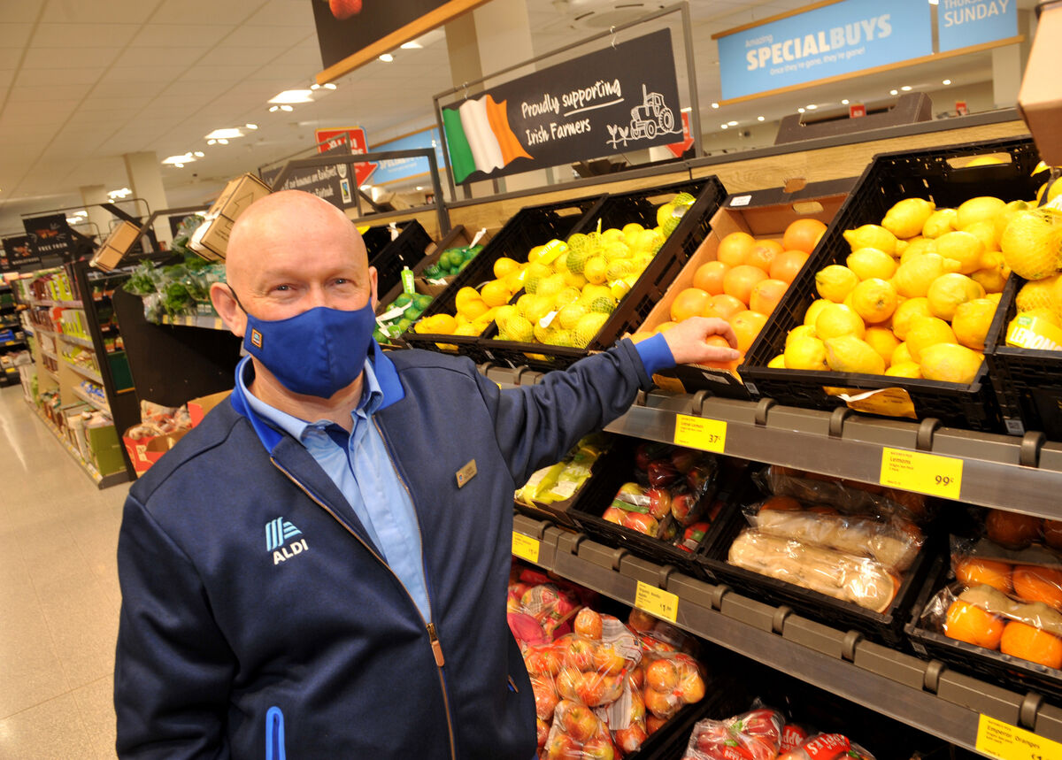 Goren Kierse, manager at the new Douglas location, said he and his team are looking forward to welcoming shoppers. Picture: Larry Cummins