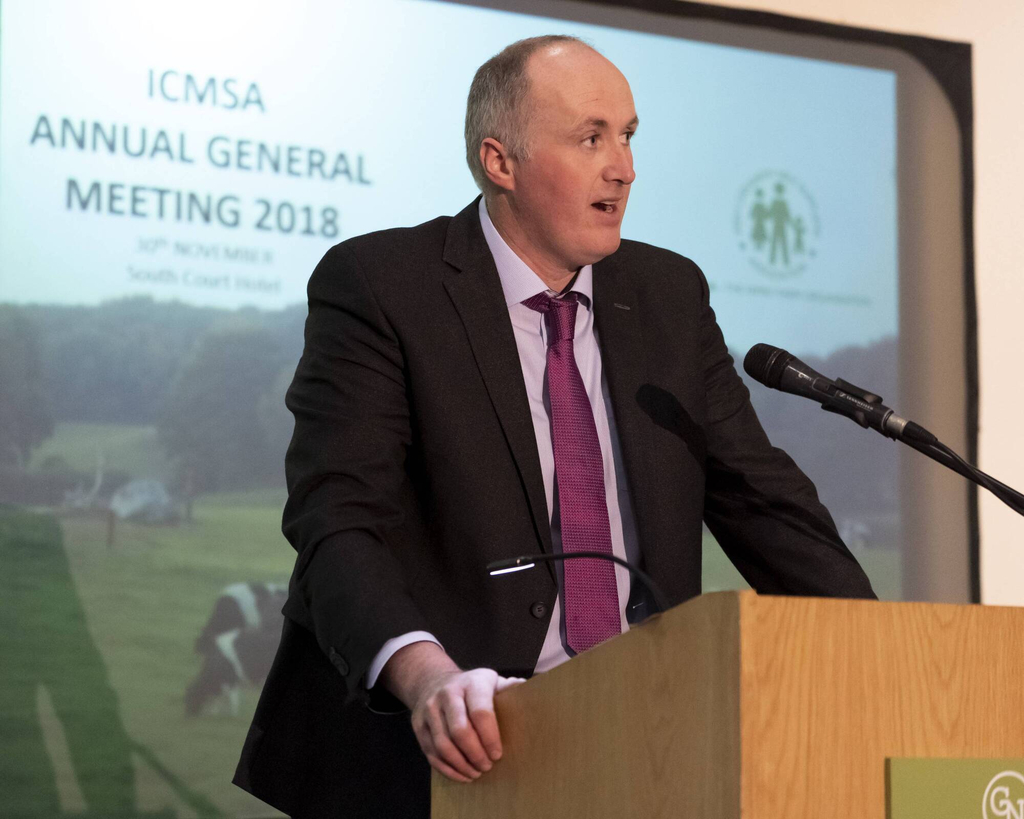 Pat McCormack, ICMSA President, says farmers will be left carrying the climate change can for EU consumers and corporations because of CAP. Picture: Don Moloney. 