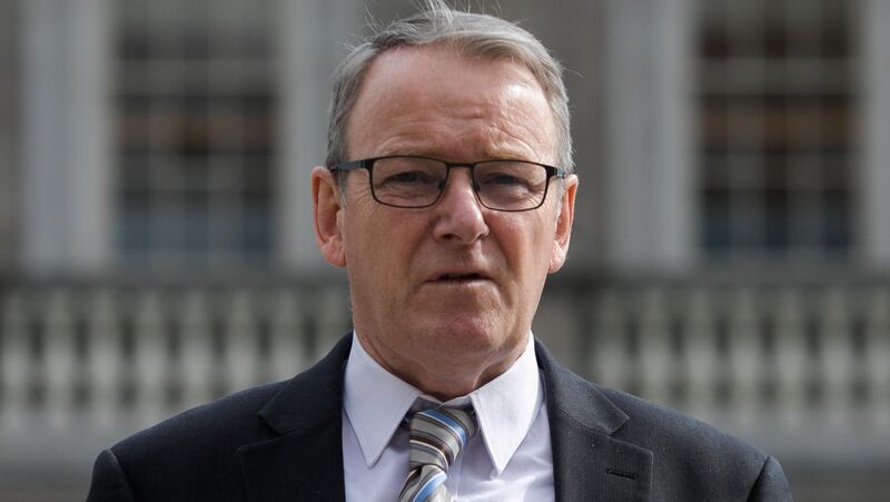 Brian Stanley at Leinster House. Picture: Gareth Chaney/Collins