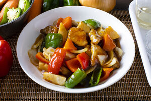 Chinese sweet and sour chicken