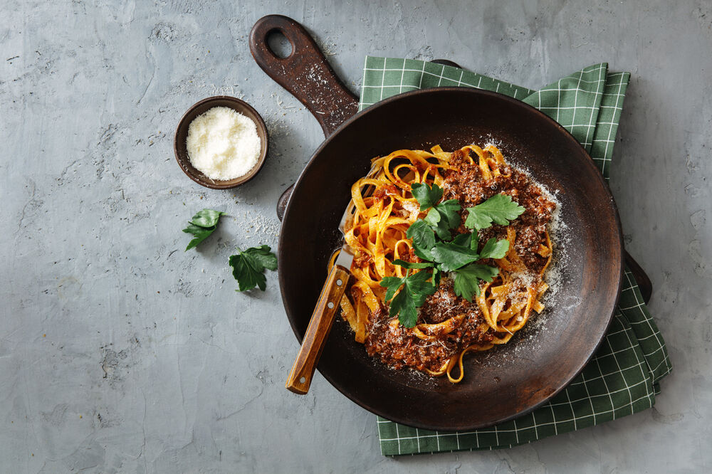 Speedy bolognese