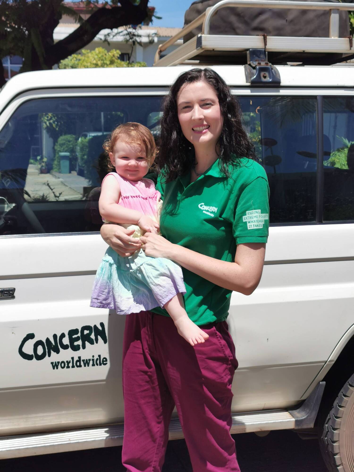 Ciara Begley picked up her 13-month-old, said goodbye to her partner, and headed off to Liberia