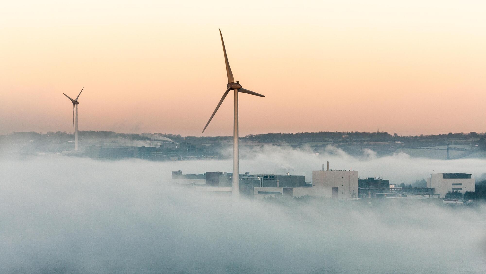 The cost of wind and solar energy is 'virtually zero' once the infrastructure is built, said Mark Turner from consultancy firm Baringa Partners. File picture: David Creedon / Anzenberger