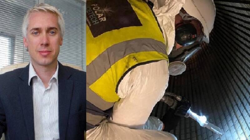 Damien McDonnell, managing director of Polar IceTech, based in Midleton, Co Cork, and delivering specialist dry ice cleaning services nationwide, who says that ‘going green’ is an invaluable boost for any company. Damien McDonnell, managing director of Polar IceTech, based in Midleton, Co Cork, and delivering specialist dry ice cleaning services nationwide, who says that ‘going green’ is an invaluable boost for any company.