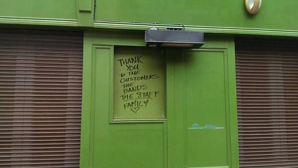 The Pav Nightclub in 2014 after it ceased trading and before it became Dali