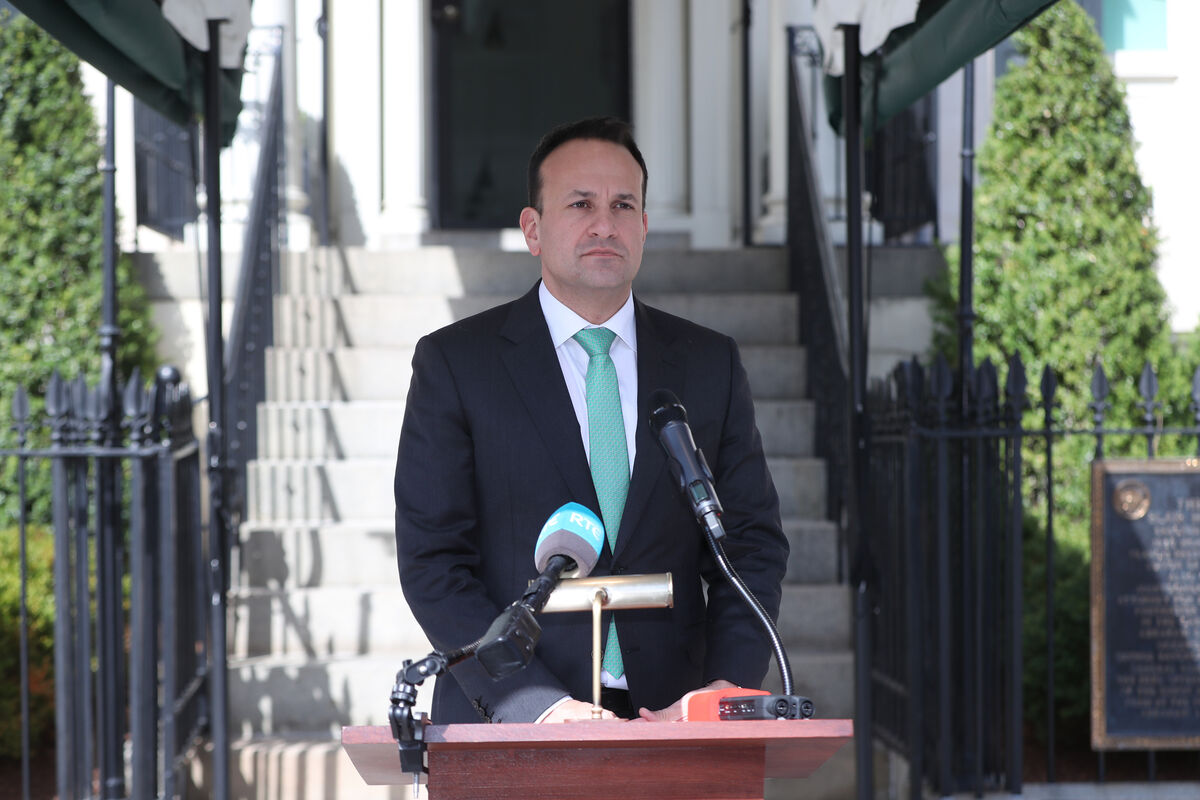 “We are all in this together,” then-Taoiseach Leo Varadkar said during his unprecedented speech on March 17, 2020, at the onset of the Covid-19 pandemic. “We are all in this together,” then-Taoiseach Leo Varadkar said during his unprecedented speech on March 17, 2020, at the onset of the Covid-19 pandemic.