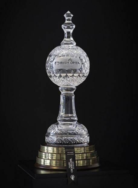 The Waterford Crystal Irish Open trophy The Waterford Crystal Irish Open trophy