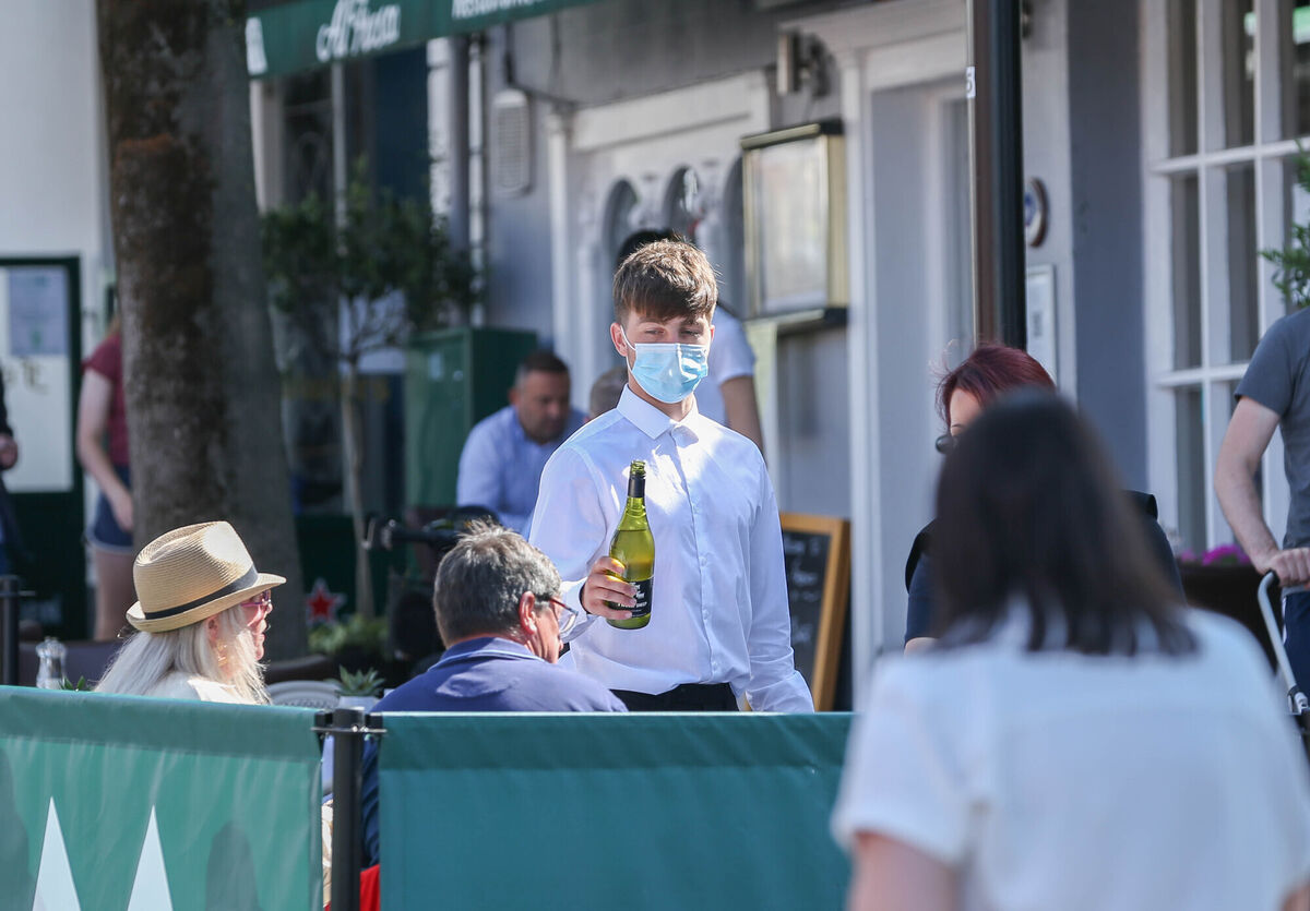 The natural corollary from what Nphet has said is that no one would be working indoors if they haven’t been vaccinated. Photograph: Sasko Lazarov / RollingNews.ie The natural corollary from what Nphet has said is that no one would be working indoors if they haven’t been vaccinated. Photograph: Sasko Lazarov / RollingNews.ie