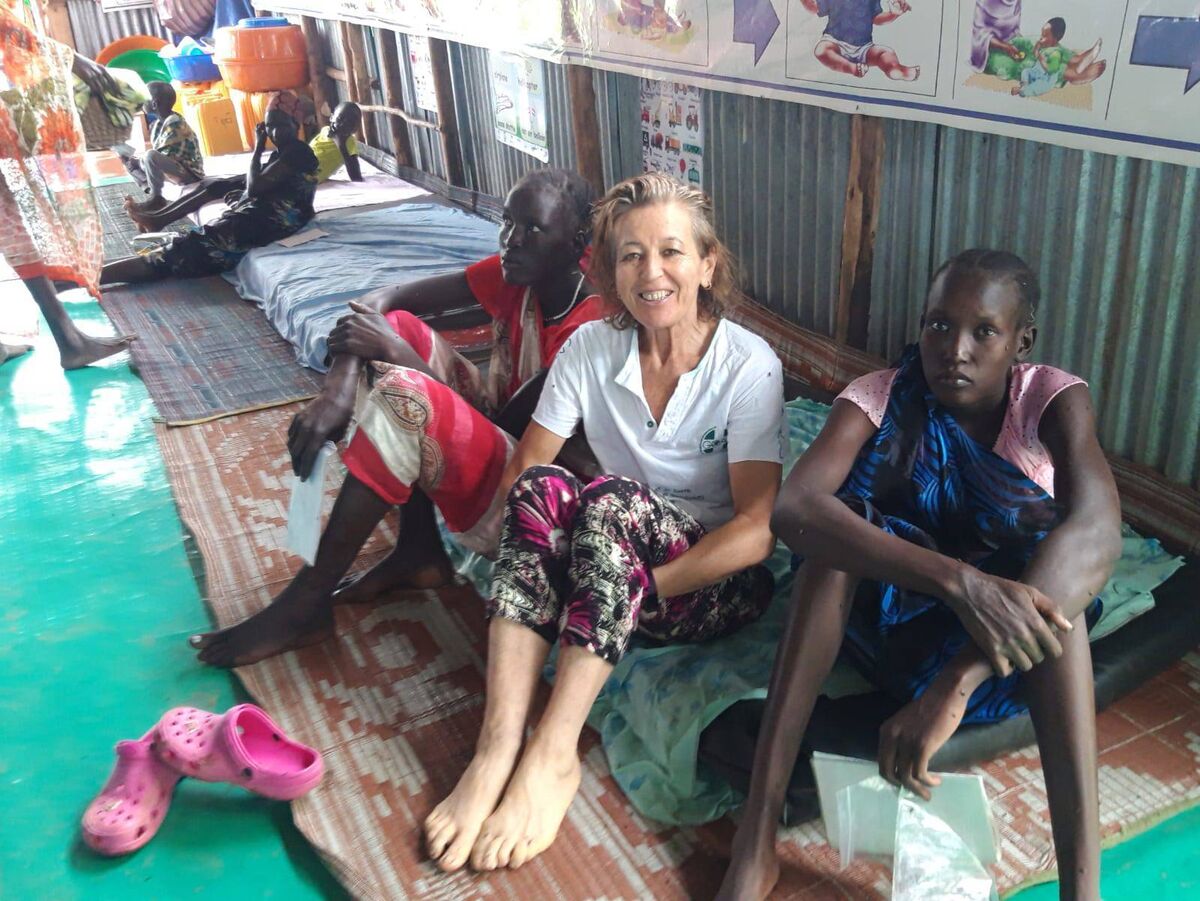 Mary T Murphy in Ethiopia.