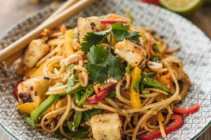 Tofu pad thai