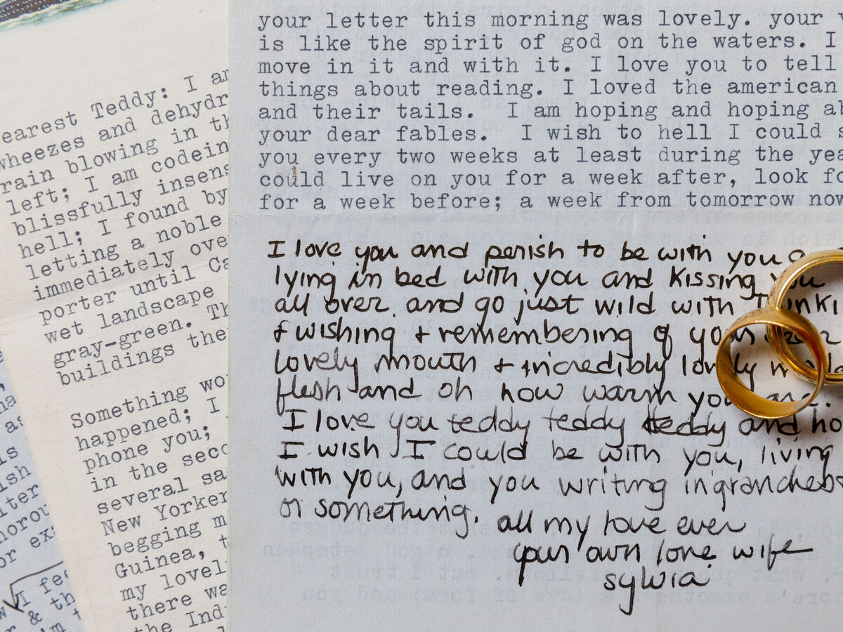 Notes and personal items belonging to Sylvia Plath going under the hammer
