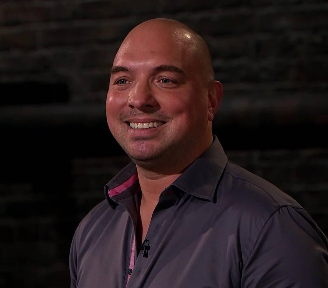 Inventor, Darren Louet-Feisser on Dragons' Den Inventor, Darren Louet-Feisser on Dragons' Den