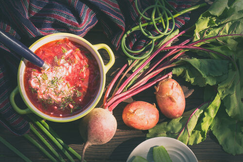 Beetroot curry