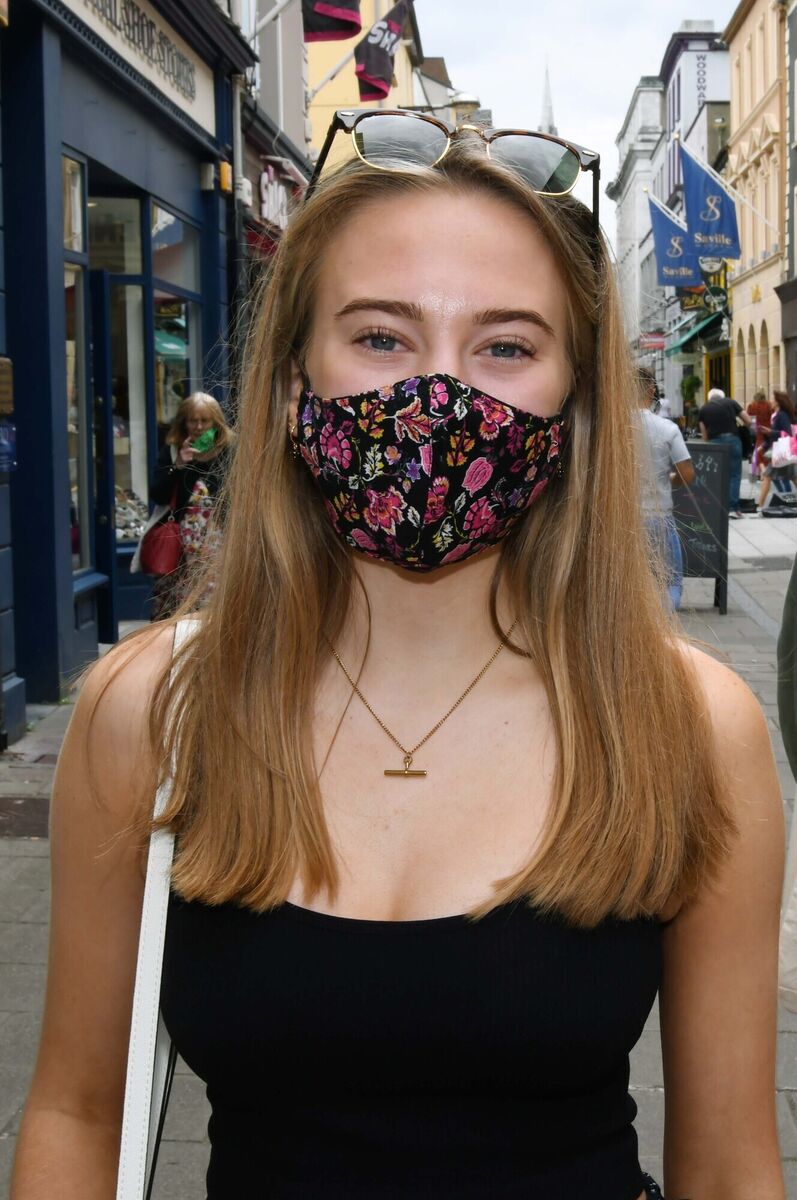 Clíodhna Spriggs: 'I got mine already through work and I’m delighted I have it.' Picture: Denis Minihane