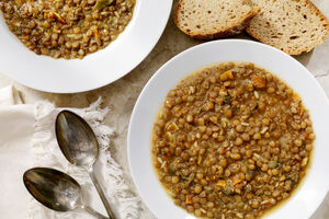 Tojo’s lentil soup