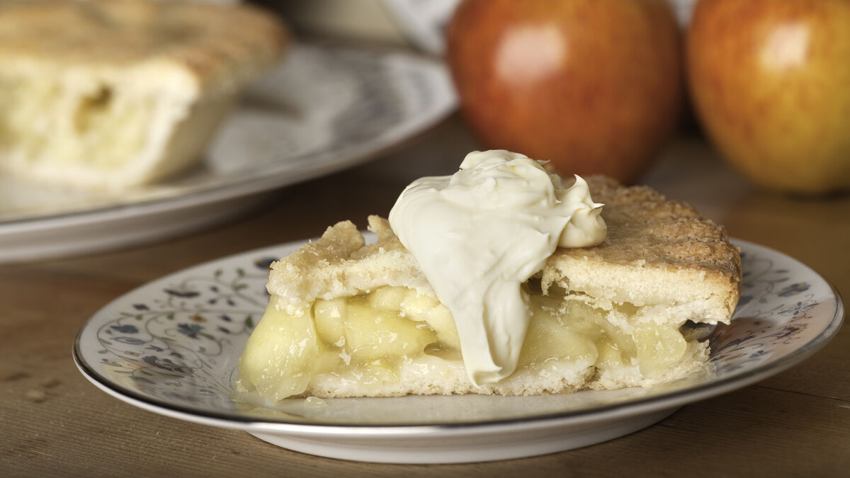 Irresistible apple pie