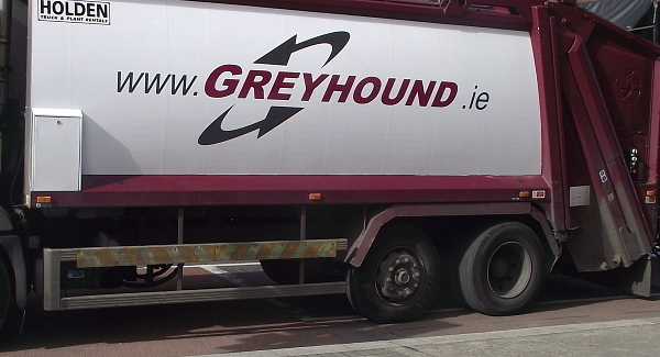 Greyhound accuses City Bin over bin charges row