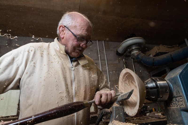 Woodturner and Cork Craft &amp; Design member John O'Shea is one of 110 craftspeople featured in a packed schedule of events for the Cork Craft &amp; Design coordinated festival. Picture: Darragh Kane