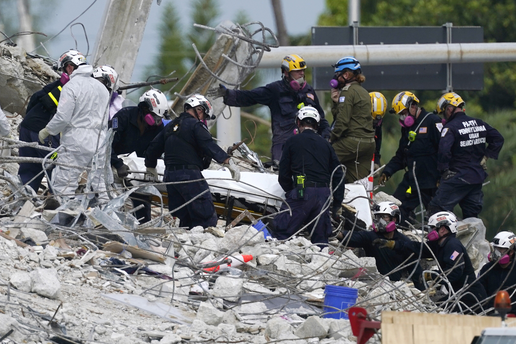 Four more bodies found in rubble of collapsed Florida apartment block