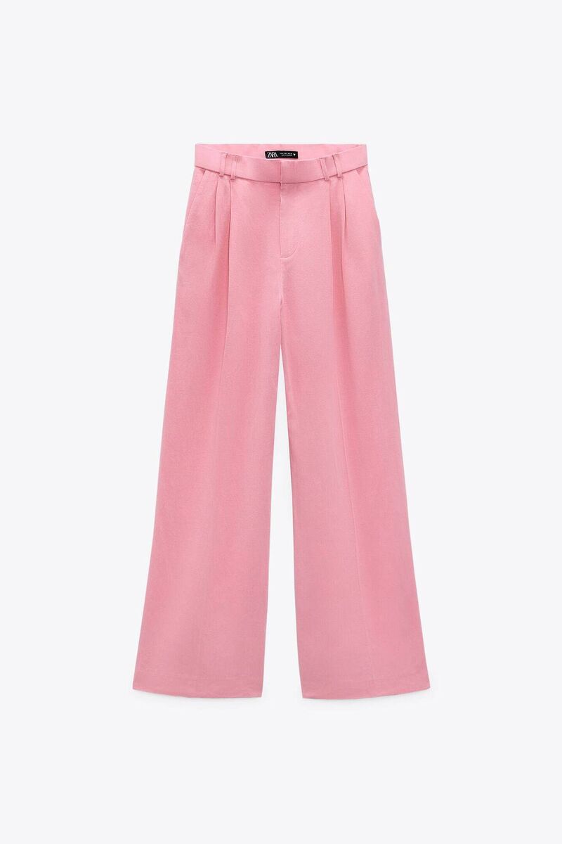 Pink Trousers, €29.95, Zara Pink Trousers, €29.95, Zara