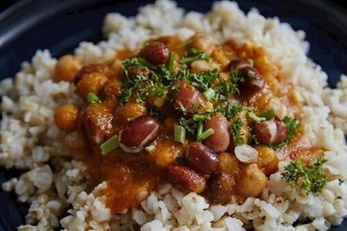Mixed bean curry