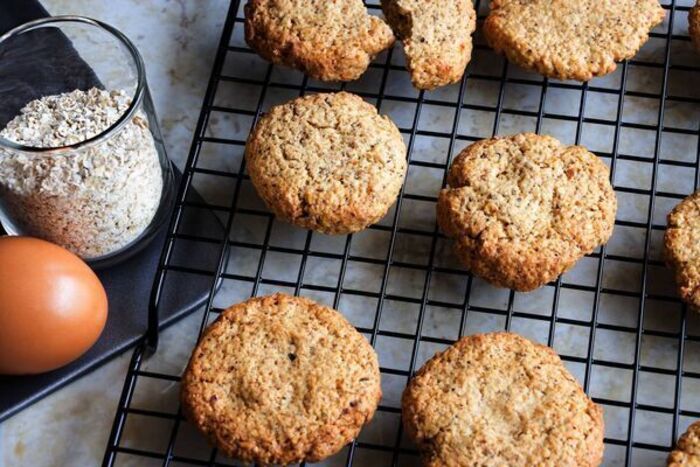 Irish oat cookies