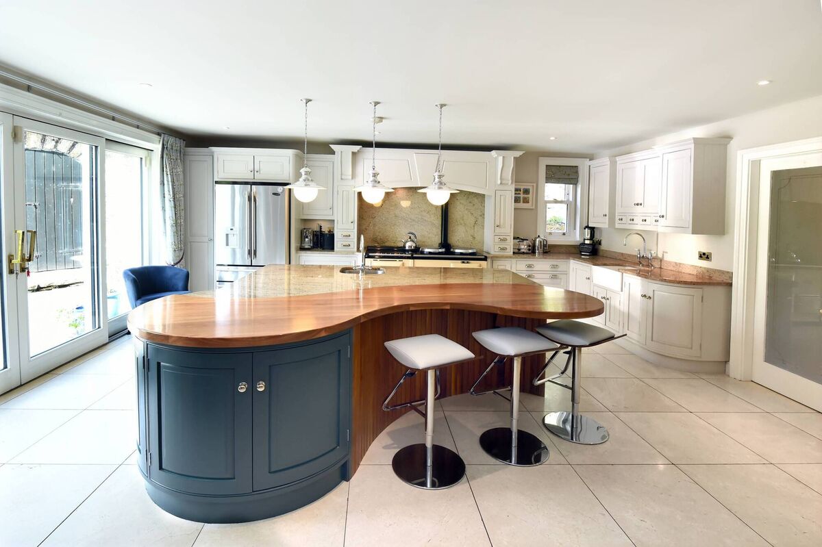 Kitchen extension was by architect Dominick Comerford