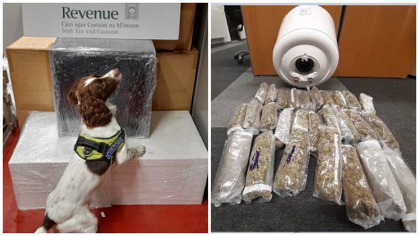 Two arrested after over €2m worth of cannabis herb seized
