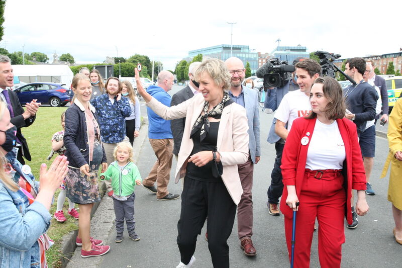 Ivana Bacik defied her party’s extremely low national support levels to top the poll with 30.2% of the first preference vote.Picture: Stephen Collins/Collins Photos Ivana Bacik defied her party’s extremely low national support levels to top the poll with 30.2% of the first preference vote.Picture: Stephen Collins/Collins Photos