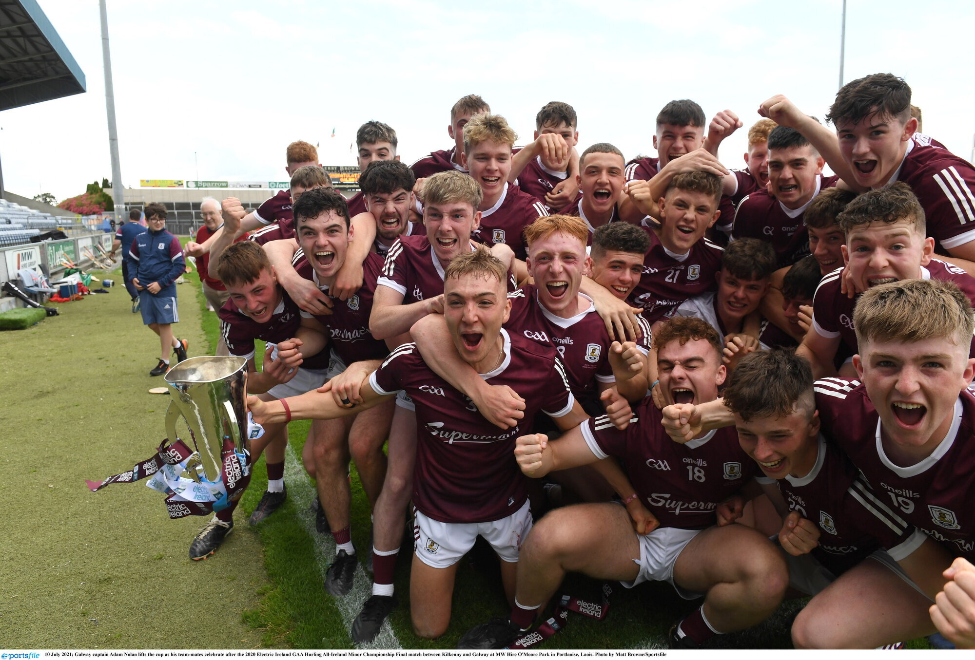 Liam Collins goal earns Galway historic minor hurling success