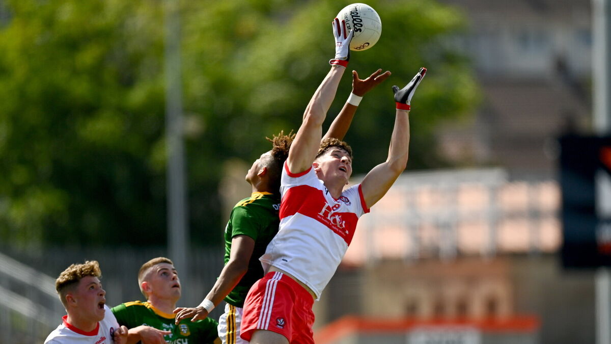 Dan Higgins and Matthew Downey in inspired form as Derry reach minor final