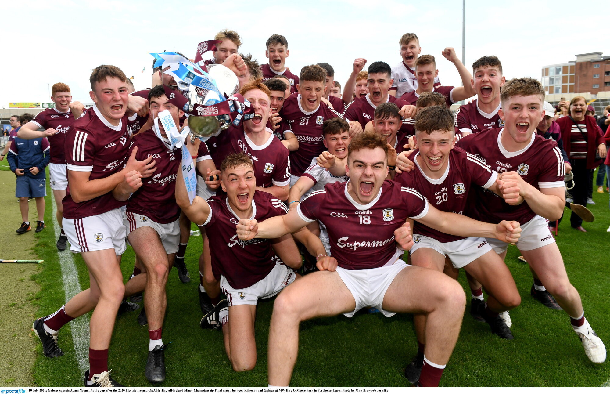 Galway minor captain Adam Nolan dedicates historic All-Ireland win to late clubmate