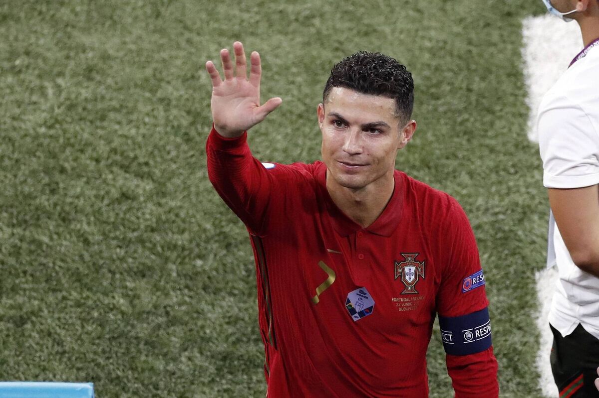 Portugal's Cristiano Ronaldo. Picture: AP Photo/Laszlo Balogh, Pool Portugal's Cristiano Ronaldo. Picture: AP Photo/Laszlo Balogh, Pool