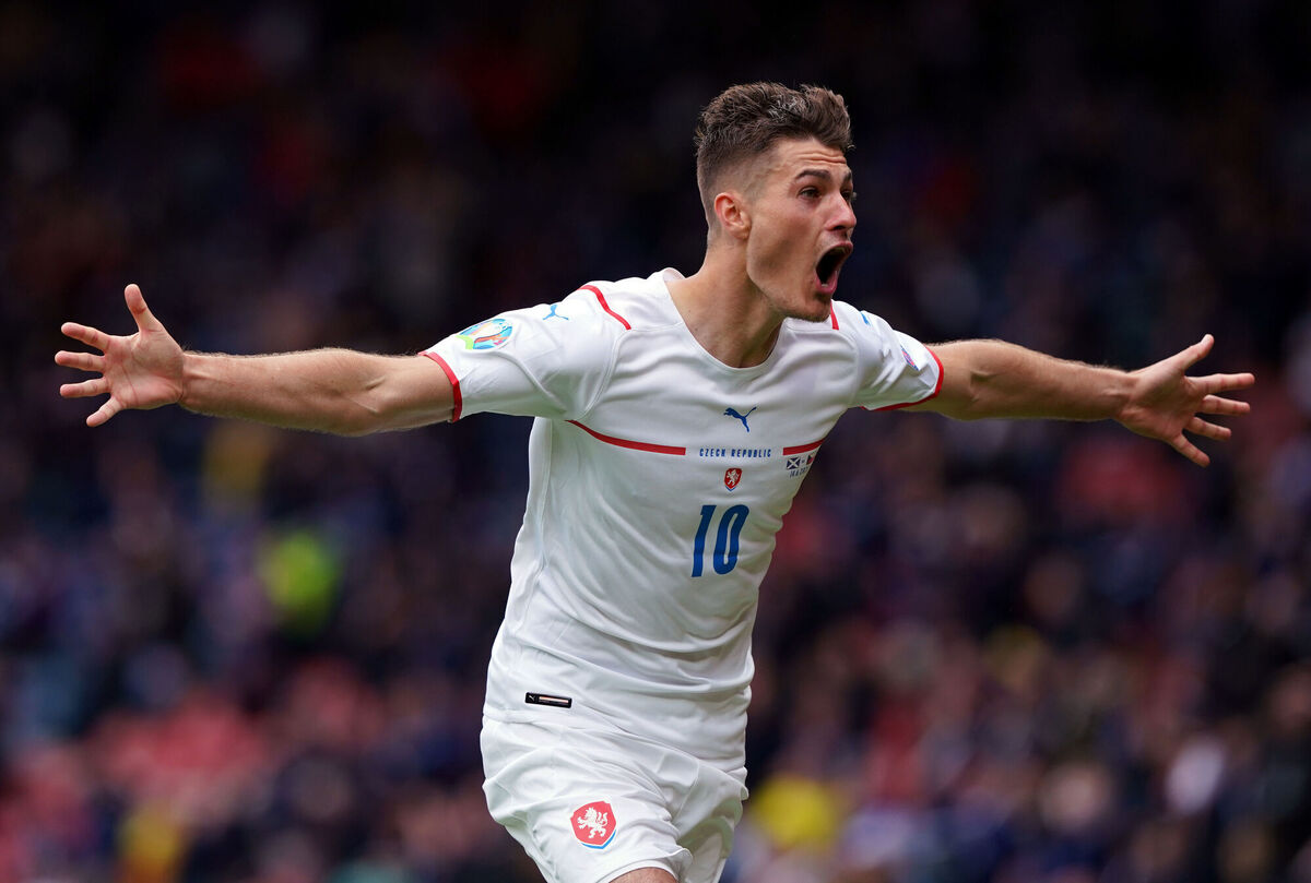 Czech Republic's Patrik Schick Czech Republic's Patrik Schick