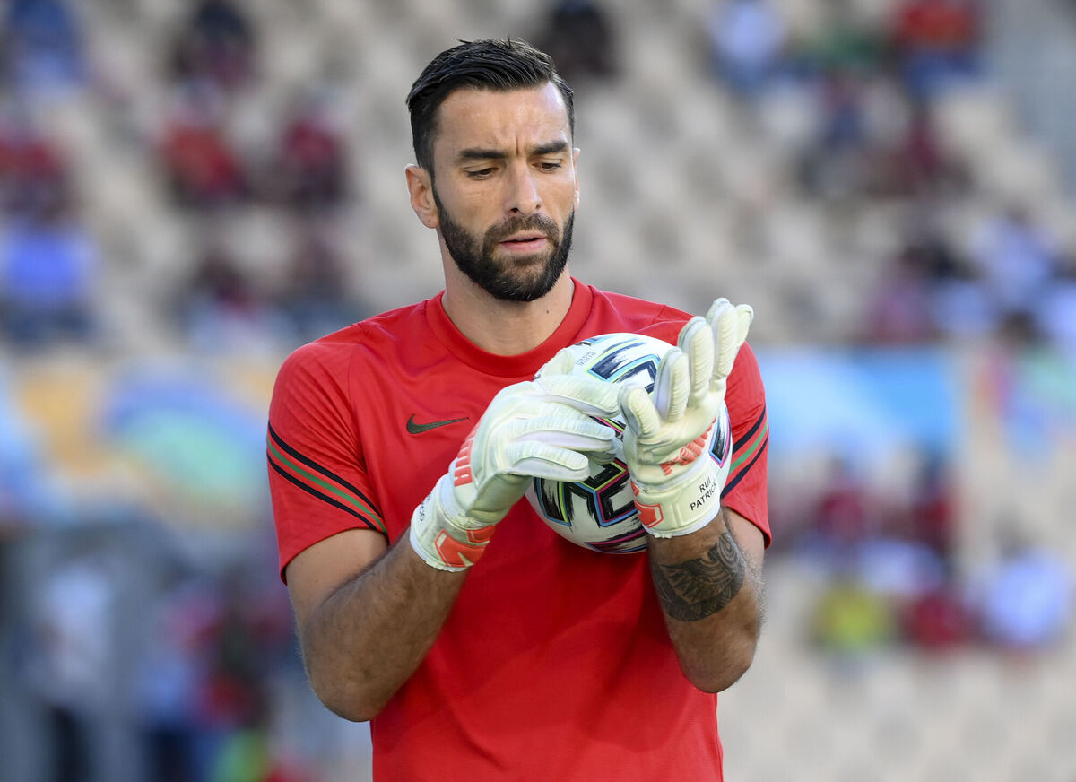Portugal's goalkeeper Rui Patricio Portugal's goalkeeper Rui Patricio