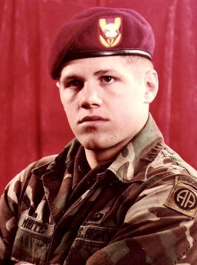 Darren entered the military as a way to get a university education and became a paratrooper with the 82nd airborne division. Darren entered the military as a way to get a university education and became a paratrooper with the 82nd airborne division.