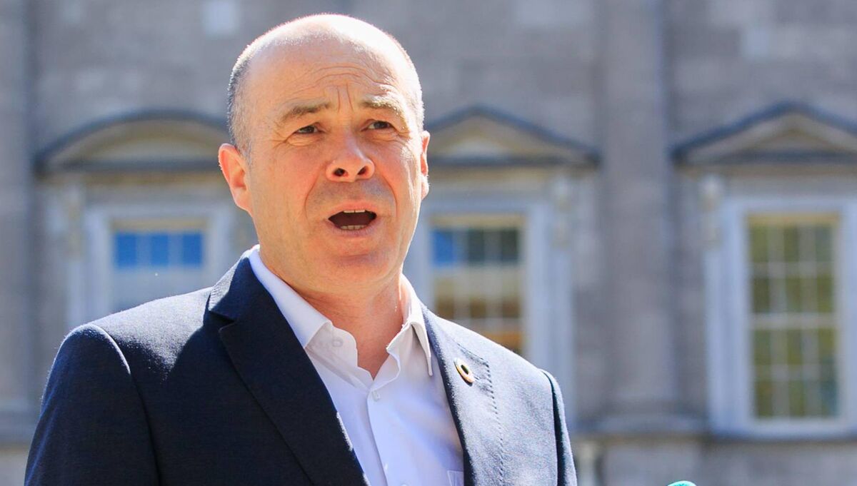 Last week, independent TD Denis Naughten again highlighted a technical mistake with a piece of legislation as it went through the Dáil. Picture: Gareth Chaney/Collins