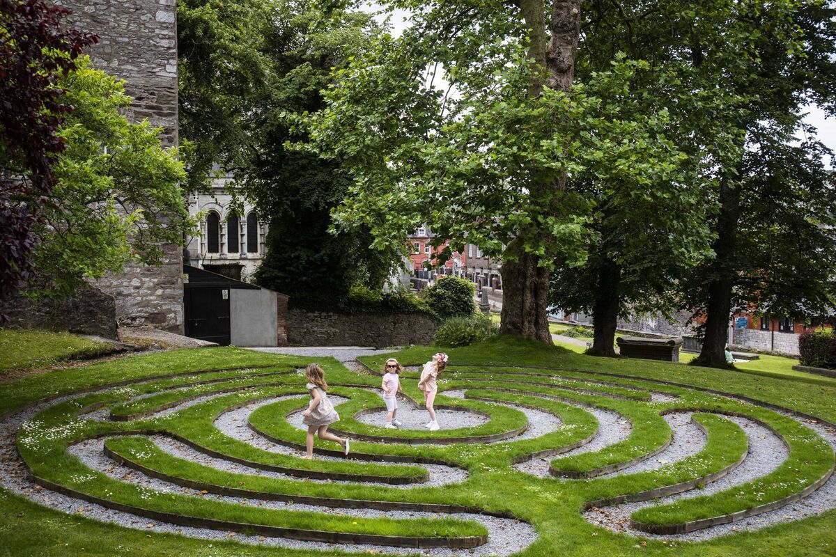 The new Playful Culture Trail will allow your kids to hop through labyrinths at St Fin Barre’s Cathedral, among other things. Photo: Clare Keogh The new Playful Culture Trail will allow your kids to hop through labyrinths at St Fin Barre’s Cathedral, among other things. Photo: Clare Keogh