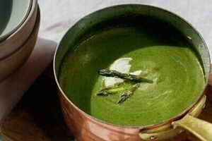 Asparagus soup