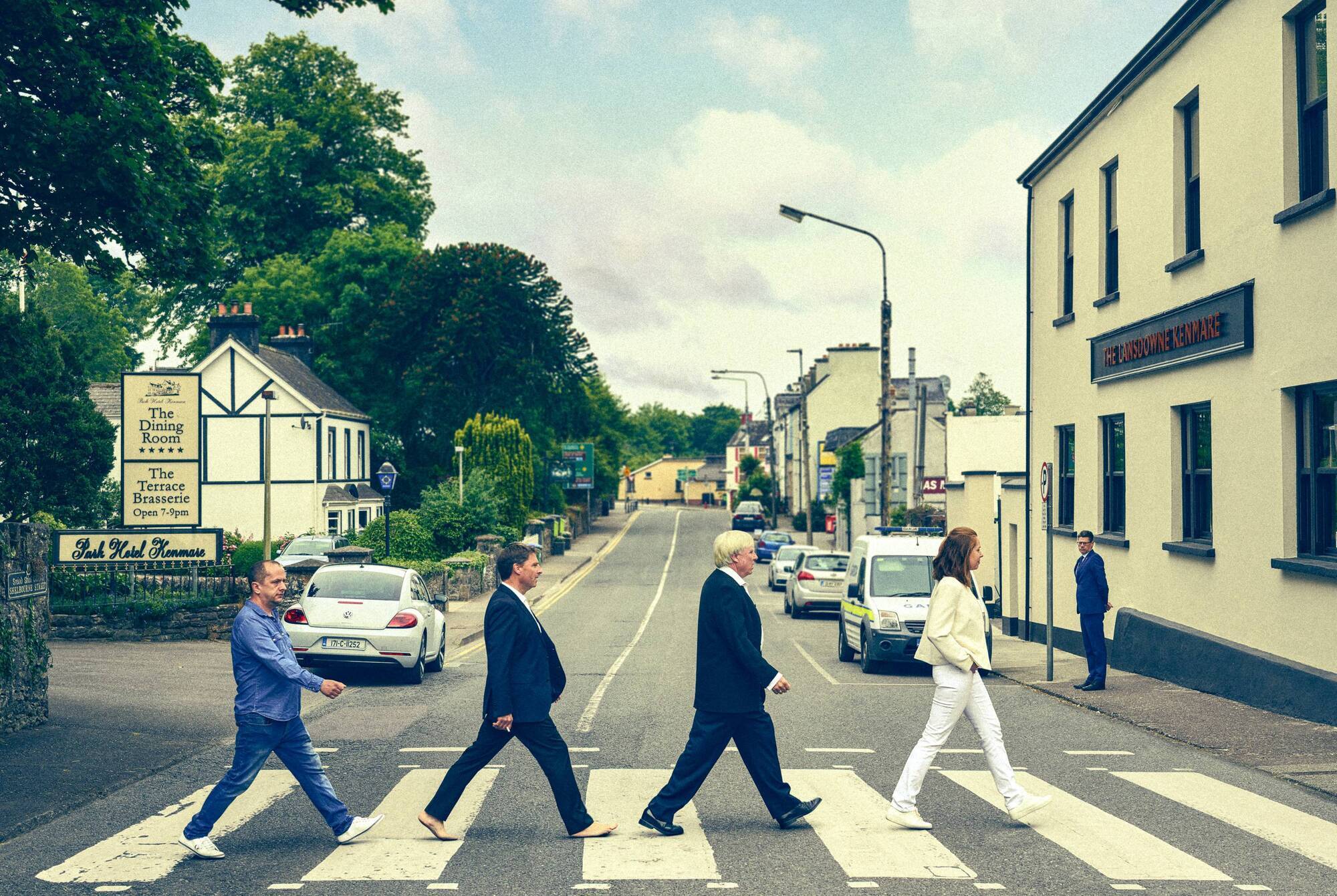 'John’s feet were dirty by the end': John and Francis Brennan recreate that Abbey Road shot 