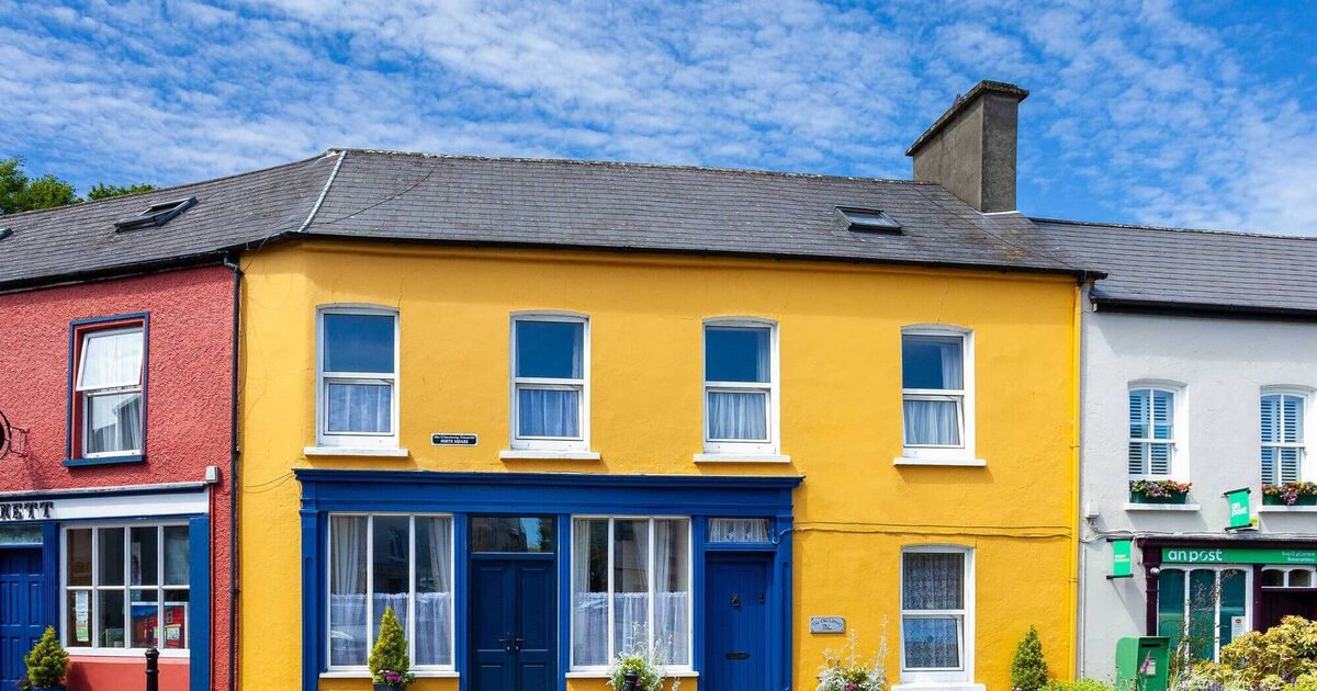On the edge of Rosscarbery's town square, this Old Libraryturned