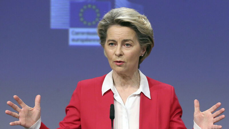 Von der Leyen: Northern Ireland protocol 'solution' to impact of Brexit in Ireland