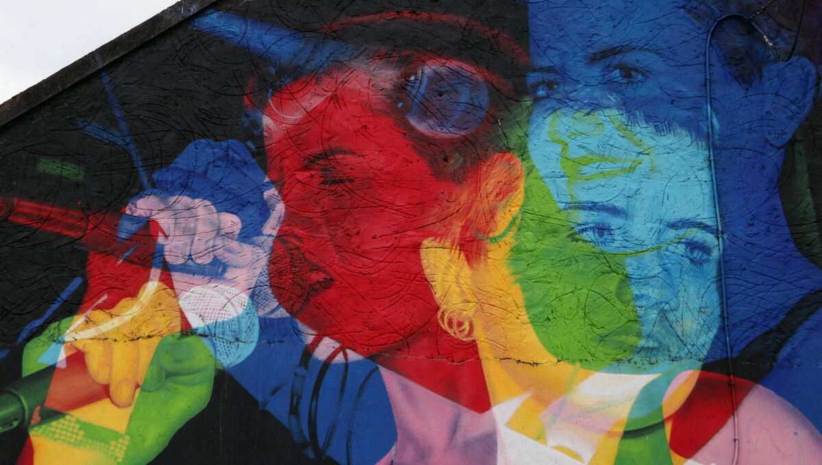  The Dolores O'Riordan Mural near King John's Castle, Limerick City. Picture: Brendan Gleeson