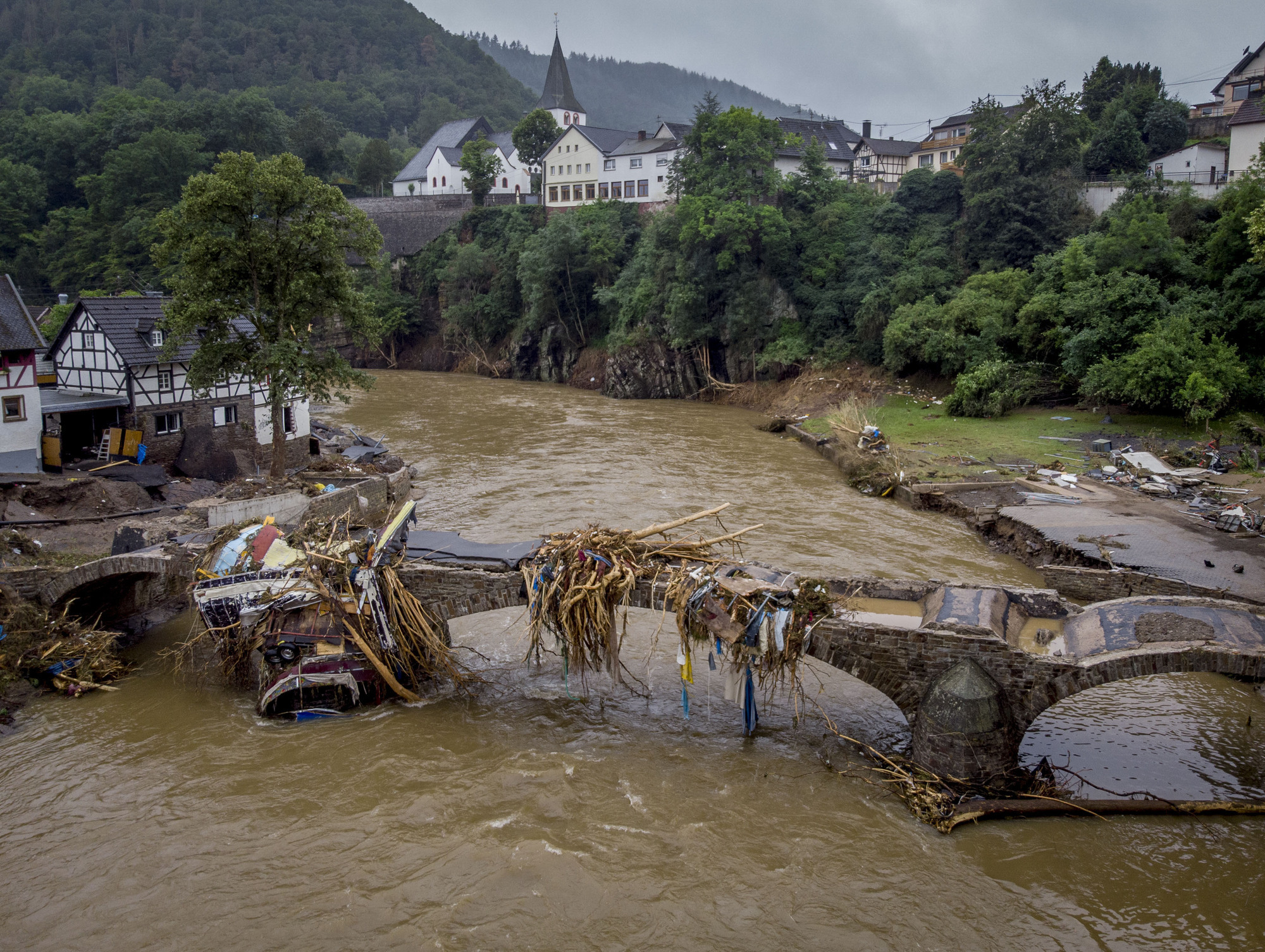 Rescuers rush to help as Europe’s flood toll passes 120