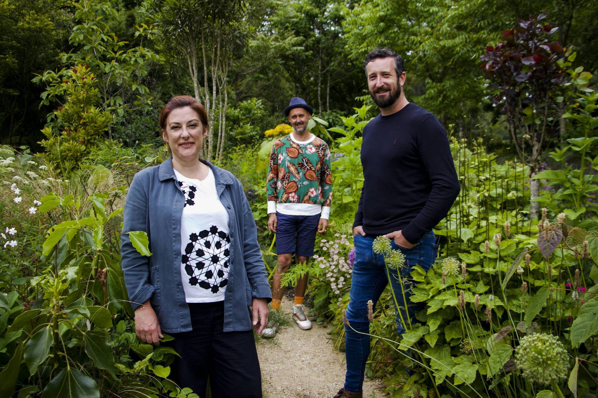 Ingrid Swan, Jimi Blake and Niall Maxwell.